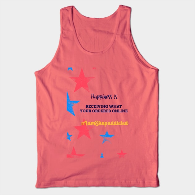 Happiness when you buy Online Tank Top by Lycia Design